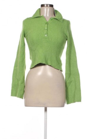 Damski sweter Bershka, Rozmiar M, Kolor Zielony, Cena 43,99 zł