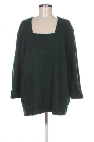 Γυναικείο πουλόβερ Bpc Bonprix Collection, Μέγεθος 3XL, Χρώμα Πράσινο, Τιμή 16,99 €