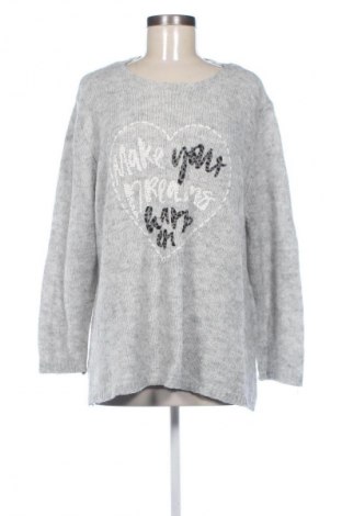 Дамски пуловер Canda, Размер XL, Цвят Сив, Цена 8,18 €