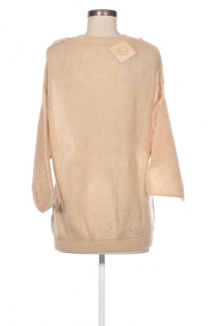 Γυναικείο πουλόβερ Elisa Immagine, Μέγεθος M, Χρώμα  Μπέζ, Τιμή 9,99 €