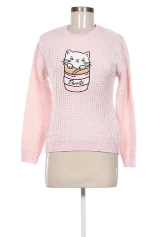 Dámský svetr Fb Sister, Velikost S, Barva Růžová, Cena  149,00 Kč
