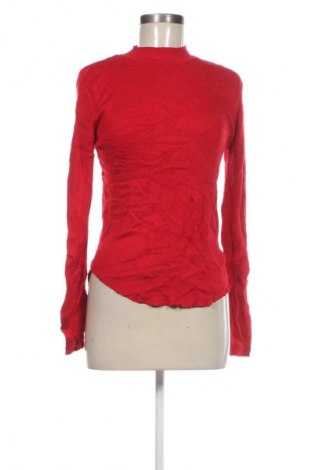 Damski sweter Laura Torelli, Rozmiar M, Kolor Czerwony, Cena 42,99 zł