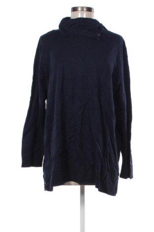 Γυναικείο πουλόβερ Luisa Viola, Μέγεθος XL, Χρώμα Μπλέ, Τιμή 28,99 €