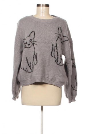 Dámský svetr SHEIN, Velikost L, Barva Šedá, Cena  249,00 Kč