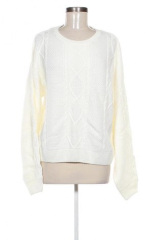 Dámský svetr Sinsay, Velikost XL, Barva Bílá, Cena  199,00 Kč