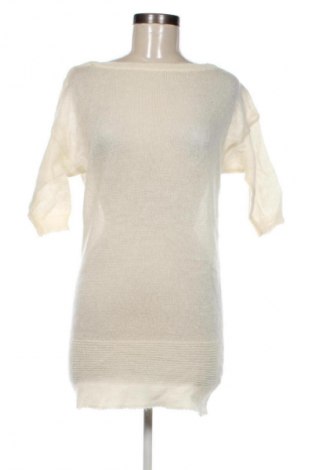Γυναικείο πουλόβερ Sisley, Μέγεθος L, Χρώμα Εκρού, Τιμή 22,99 €