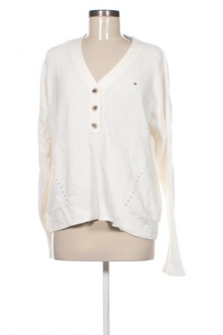 Pulover de femei Tommy Hilfiger, Mărime L, Culoare Alb, Preț 213,06 Lei