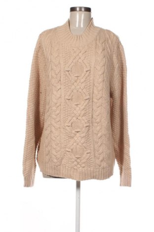 Damski sweter Unbranded, Rozmiar L, Kolor Beżowy, Cena 57,99 zł