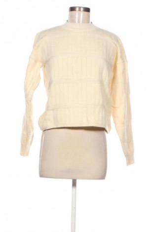 Damski sweter Unbranded, Rozmiar L, Kolor ecru, Cena 25,70 zł