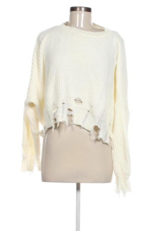 Pulover de femei Unbranded, Mărime XL, Culoare Ecru, Preț 76,32 Lei