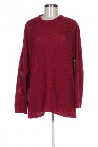 Damski sweter Up 2 Fashion, Rozmiar XXL, Kolor Czerwony, Cena 33,99 zł