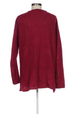 Damski sweter Up 2 Fashion, Rozmiar XXL, Kolor Czerwony, Cena 33,99 zł