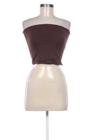 Γυναικείο τοπ Bershka, Μέγεθος S, Χρώμα Καφέ, Τιμή 8,49 €