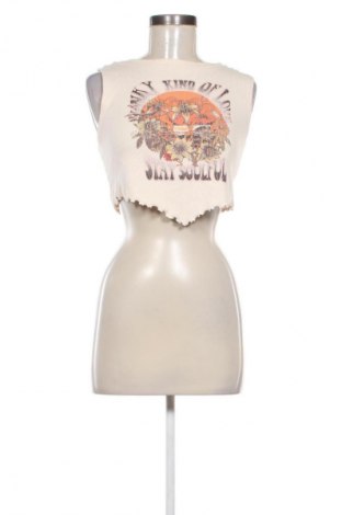 Dámský top Bershka, Velikost L, Barva Béžová, Cena  142,00 Kč