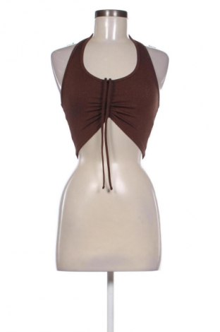 Дамски топ H&M Divided, Размер XS, Цвят Кафяв, Цена 7,66 €