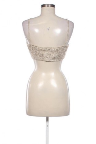 Γυναικείο τοπ Zara, Μέγεθος M, Χρώμα Χρυσαφί, Τιμή 10,92 €