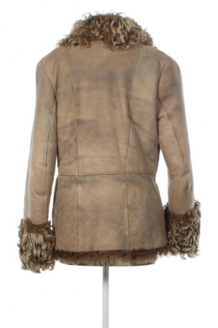 Női bőrkabát Shearling, Méret M, Szín Barna, Ár 70 099 Ft
