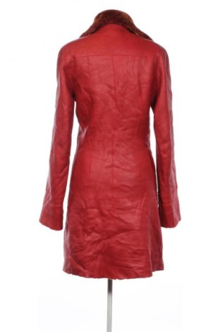 Дамско кожено палто Sylvie Schimmel, Размер M, Цвят Червен, Цена 115,04 €
