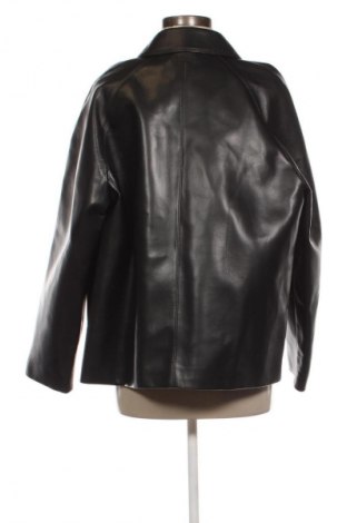 Γυναικείο δερμάτινο μπουφάν Calvin Klein, Μέγεθος M, Χρώμα Μαύρο, Τιμή 144,99 €