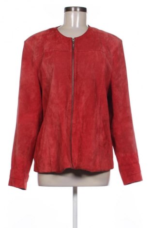 Дамско кожено яке SAKI, Размер XXL, Цвят Червен, Цена 140,64 €