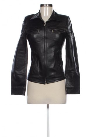 Γυναικείο δερμάτινο μπουφάν Unbranded, Μέγεθος S, Χρώμα Μαύρο, Τιμή 38,99 €
