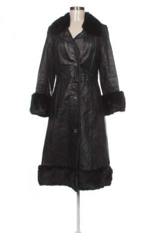 Дамско кожено яке Unbranded, Размер XS, Цвят Черен, Цена 68,00 €