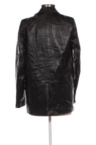 Дамско кожено яке Zara, Размер XS, Цвят Черен, Цена 9,71 €