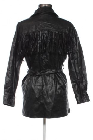 Dámská kožená bunda  Zara, Velikost XS, Barva Černá, Cena  299,00 Kč