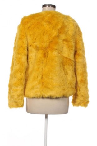 Damski płaszcz Bershka, Rozmiar S, Kolor Żółty, Cena 132,99 zł