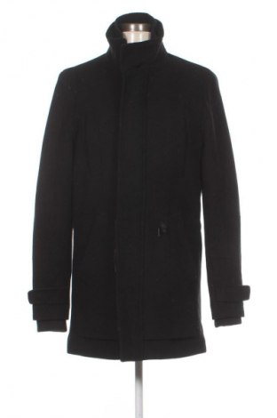 Дамско палто Bershka, Размер S, Цвят Черен, Цена 28,63 €