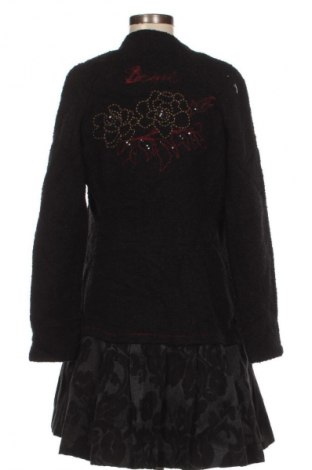 Γυναικείο παλτό Desigual, Μέγεθος L, Χρώμα Μαύρο, Τιμή 59,99 €