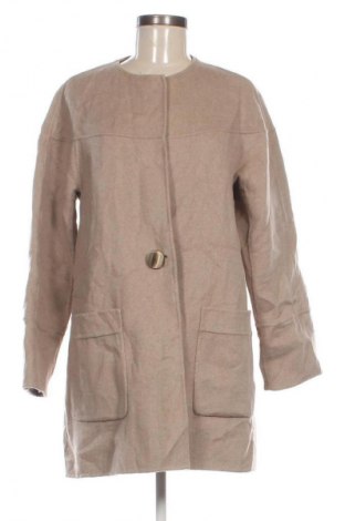 Damenmantel Zara, Größe M, Farbe Ecru, Preis € 22,99