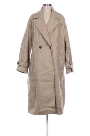 Дамско палто Zara, Размер XXL, Цвят Бежов, Цена 43,45 €