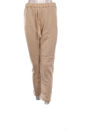 Γυναικείο αθλητικό παντελόνι Unbranded, Μέγεθος L, Χρώμα  Μπέζ, Τιμή 4,99 €