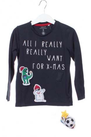 Gyerek blúz Name It, Méret 4-5y / 110-116 cm, Szín Kék, Ár 1 599 Ft