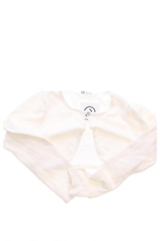 Kinder Strickjacke H&M, Größe 6-9m/ 68-74 cm, Farbe Weiß, Preis 1,99 €