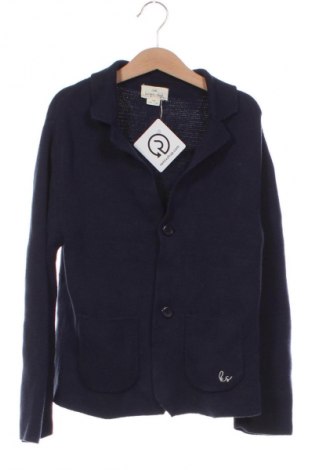 Kinder Strickjacke Unbranded, Größe 7-8y/ 128-134 cm, Farbe Blau, Preis 5,99 €
