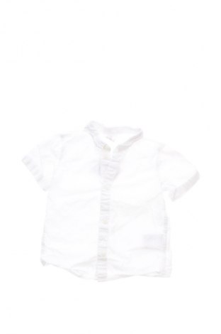 Kinderhemd H&M, Größe 9-12m/ 74-80 cm, Farbe Weiß, Preis 1,99 €