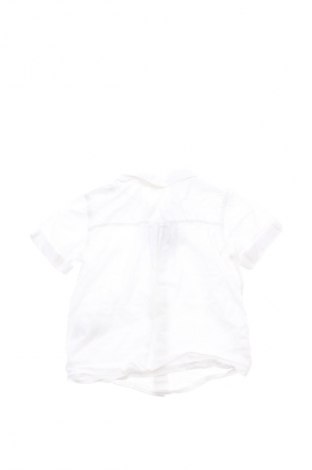 Kinderhemd H&M, Größe 9-12m/ 74-80 cm, Farbe Weiß, Preis 1,99 €
