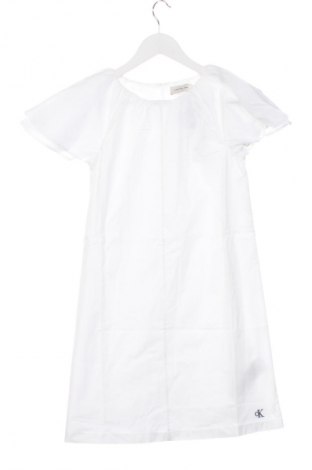 Детска рокля Calvin Klein Jeans, Размер 11-12y/ 152-158 см, Цвят Бял, Цена 26,07 €, #134651491