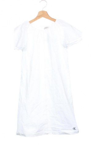 Kinderkleid Calvin Klein Jeans, Größe 10-11y/ 146-152 cm, Farbe Weiß, Preis € 33,99, #134694436