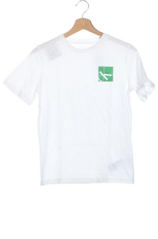 Kinder T-Shirt Calvin Klein Jeans, Größe 11-12y/ 152-158 cm, Farbe Weiß, Preis € 20,99