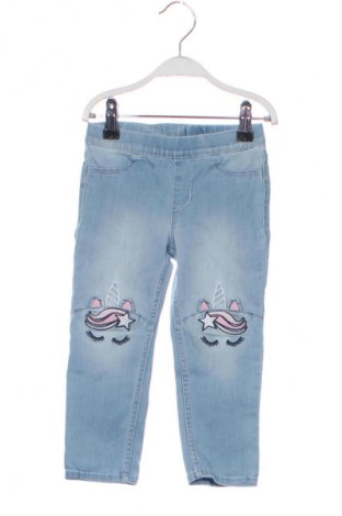 Dětské džíny  H&M, Velikost 18-24m/ 86-98 cm, Barva Modrá, Cena  200,00 Kč