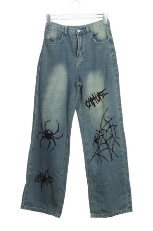 Детски дънки SHEIN, Размер 15-18y/ 170-176 см, Цвят Син, Цена 2,04 €