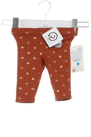 Dziecięce legginsy C&A, Rozmiar 2-3m/ 56-62 cm, Kolor Brązowy, Cena 9,99 zł