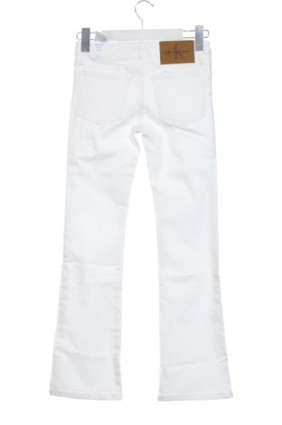 Pantaloni pentru copii Calvin Klein Jeans, Mărime 10-11y/ 146-152 cm, Culoare Alb, Preț 371,99 Lei