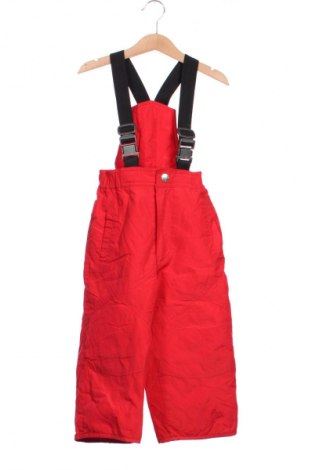 Детски панталон за зимни спортове Brugi, Размер 6-7y/ 122-128 см, Цвят Червен, Цена 7,15 €