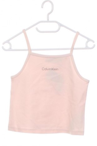 Μπλουζάκι αμάνικο παιδικό Calvin Klein Jeans, Μέγεθος 11-12y/ 152-158 εκ., Χρώμα Ρόζ , Τιμή 34,99 €, #134651252