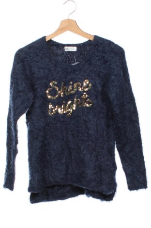 Kinderpullover H&M, Größe 10-11y/ 146-152 cm, Farbe Blau, Preis 8,99 €