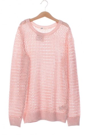 Kinderpullover H&M, Größe 12-13y/ 158-164 cm, Farbe Rosa, Preis 6,99 €